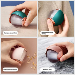 Bola De Rodillo De Pelusa Lavable Y Reutilizable