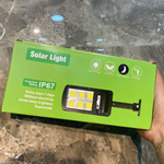 LAMPARA SOLAR CON SENSOR IP67