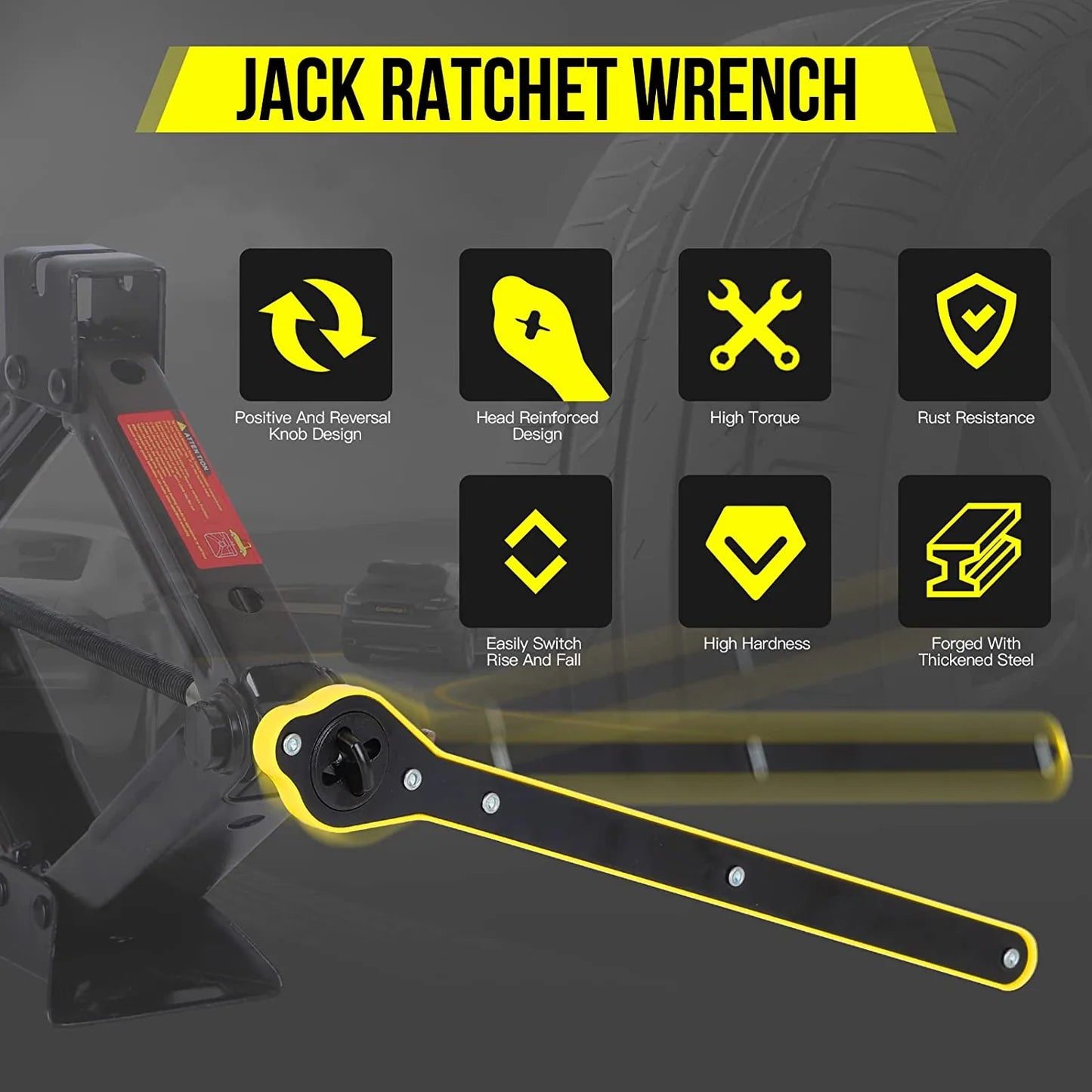Llave Ratchet para Gato Tijera