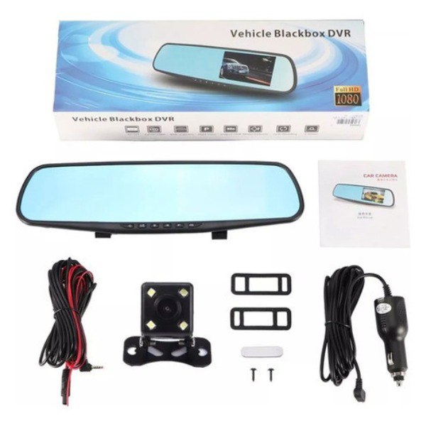 ESPEJO RETROVISOR CON CAMARA DE REVERSA